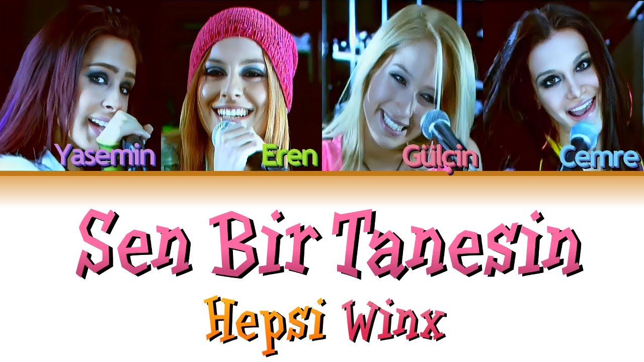 Hepsi - Sen Bir Tanesin (Renk Kodlu Şarkı Sözü)
