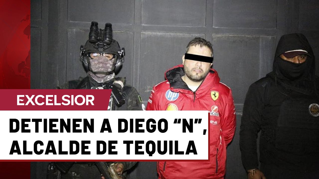 Detienen a Diego “N”, alcalde de Tequila