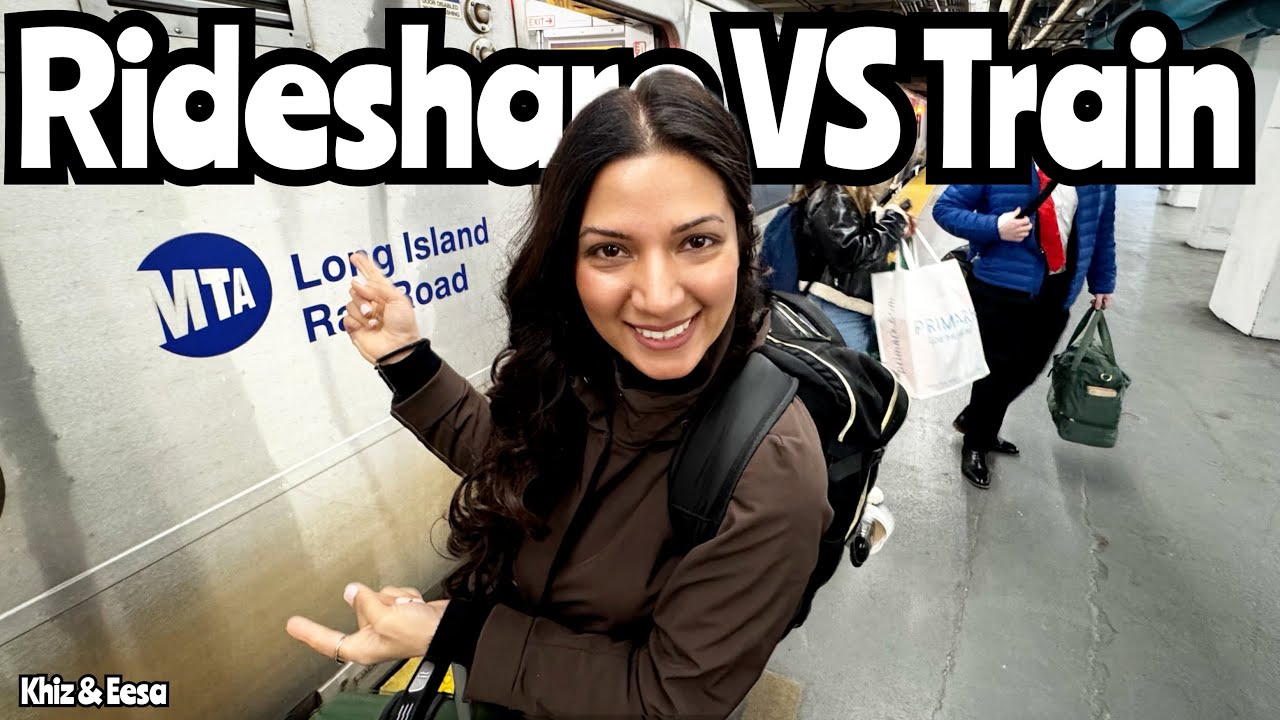 Long Island to Newark Airport by Train - Cheapest Way or Too Much Trouble? #travel #airport t