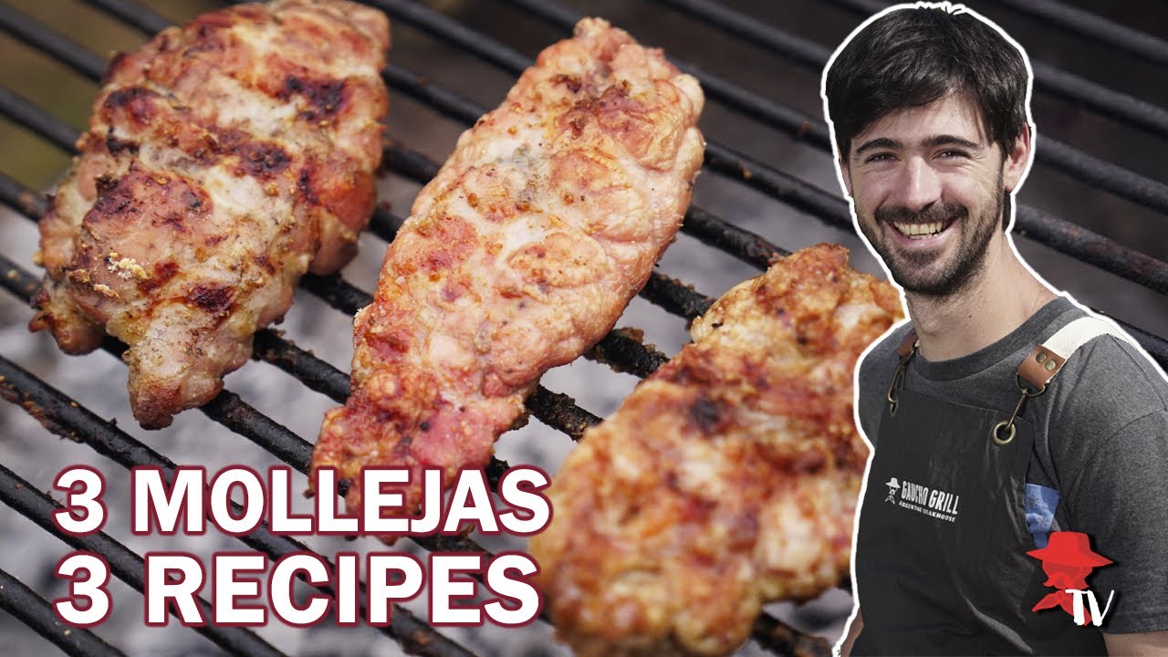 Preparing And Grilling 3 Types Of Mollejas! (Sweetbreads)