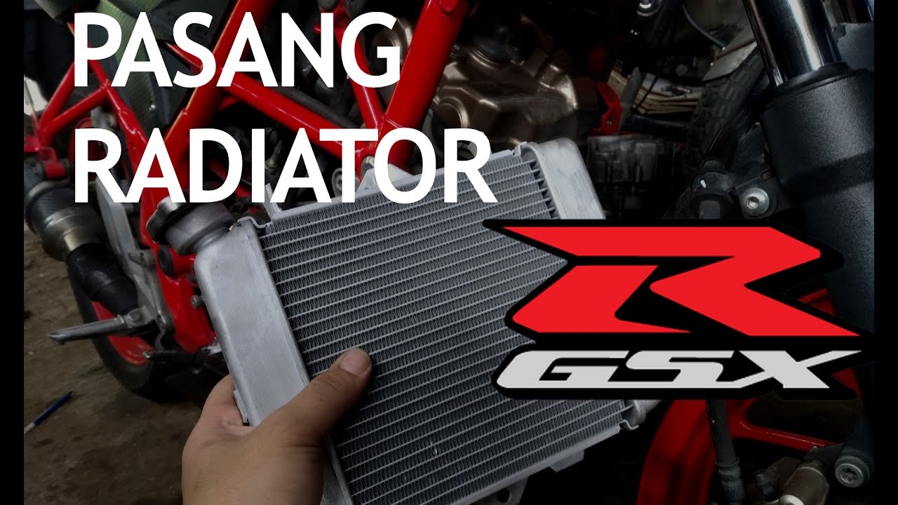 Pasang radiator GSX di CB150R (tips & trick)