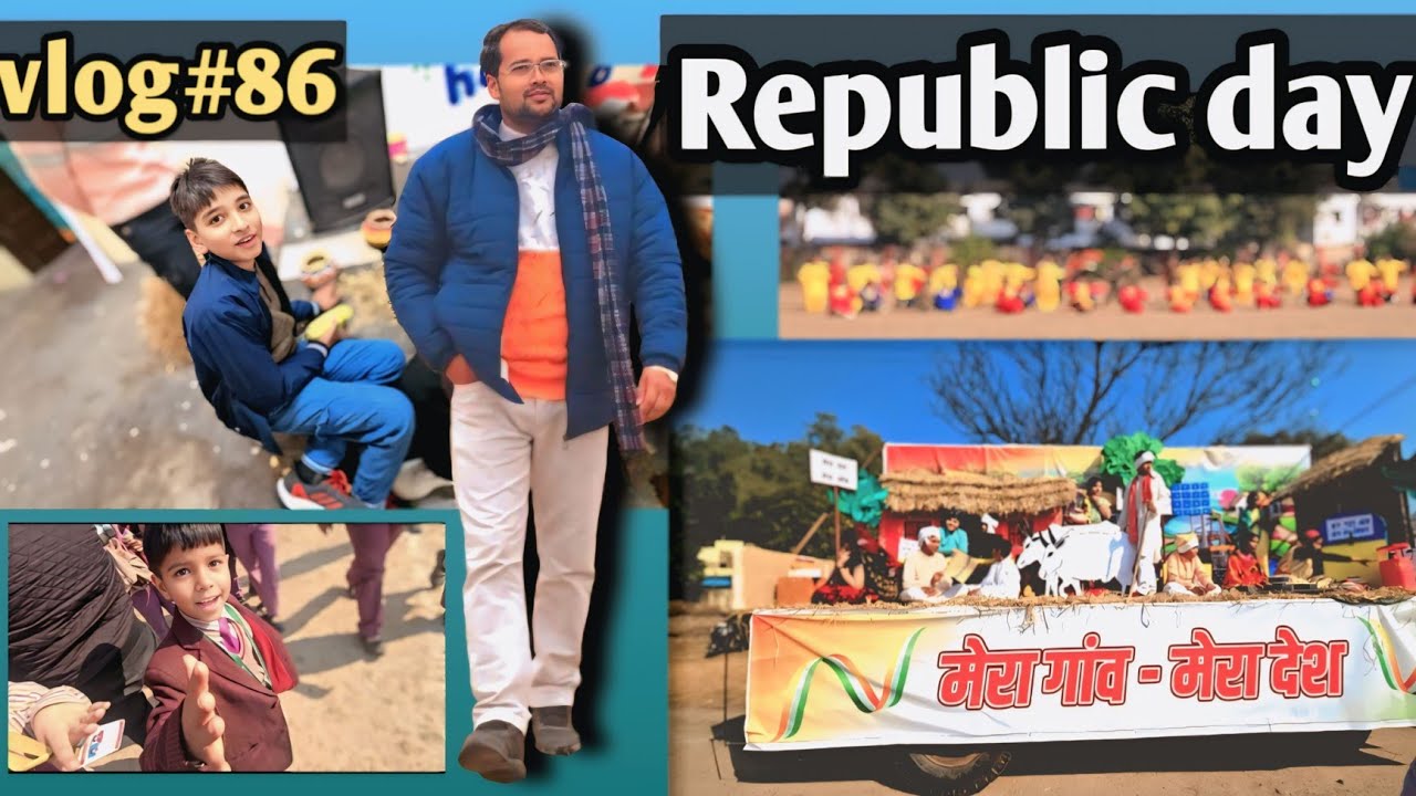 Vlog#86|Republic Day 2026 |beginning to conclusion #vlog #vlogger #trending #artfromtheheart