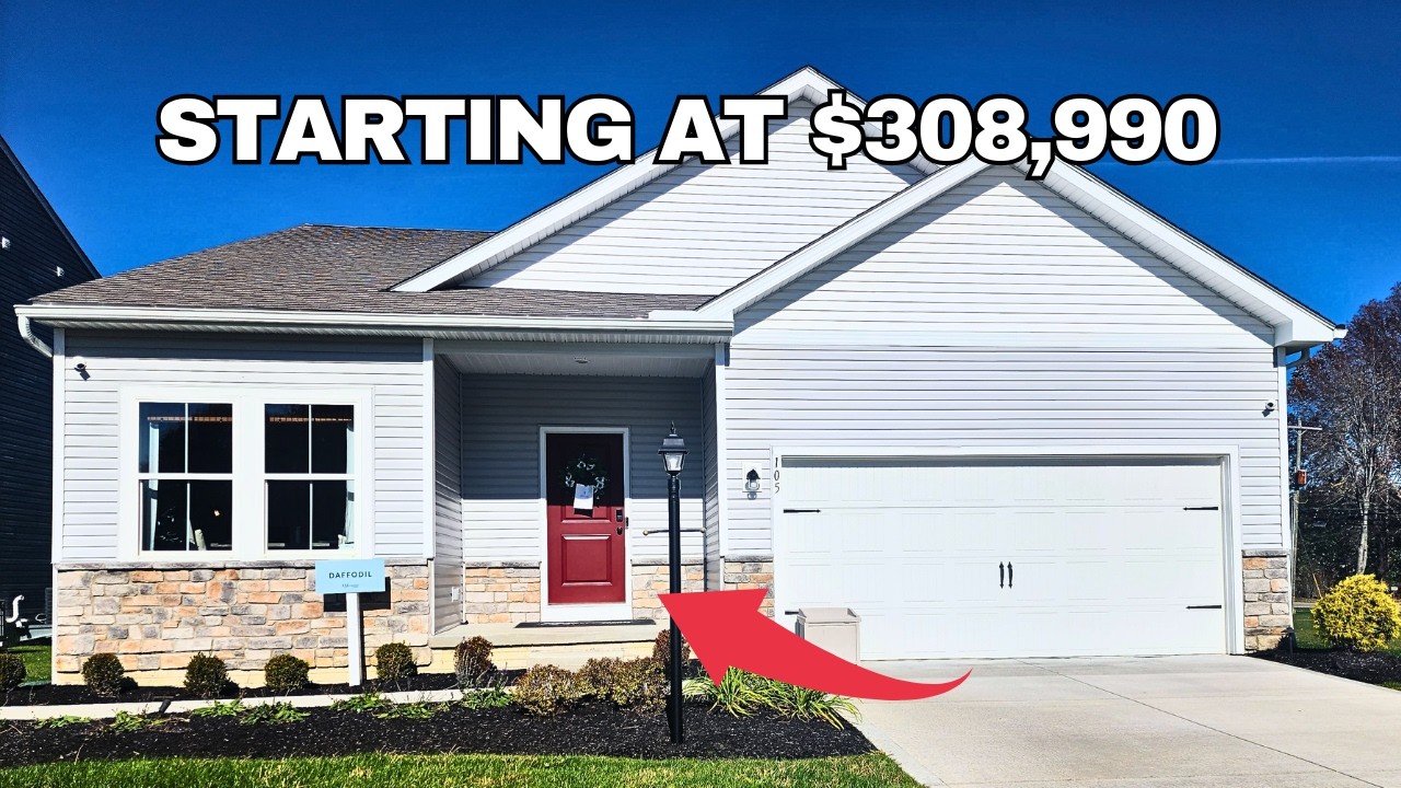 HOMES FOR SALE IN CLEVELAND OHIO | ELYRIA OHIO NEW CONSTRUCTION HOME TOUR | K. HOVNANIAN HOMES