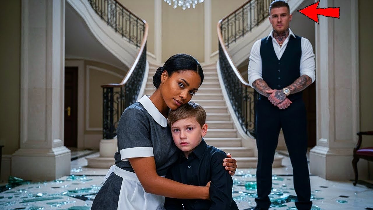 The Mafia Boss’s Son Was Causing Chaos in the Mansion—Until the Black Maid Calmed Him with One Touch