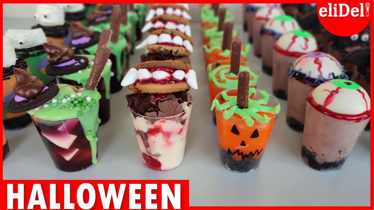 6 Postres para HALLOWEEN 🎃sin HORNO para VENDER y Ganar DINERO desde CASA eliDeli