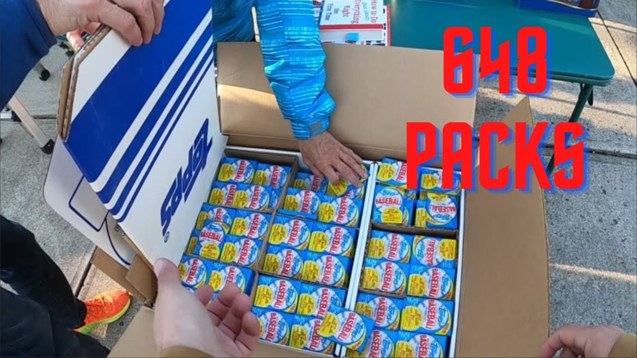 Crazy Yard Sale Baseball Card Find