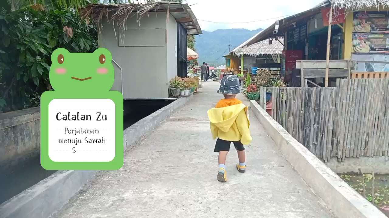 Jalan Jalan ke Sawah Solok Bertemu Ikan Besar