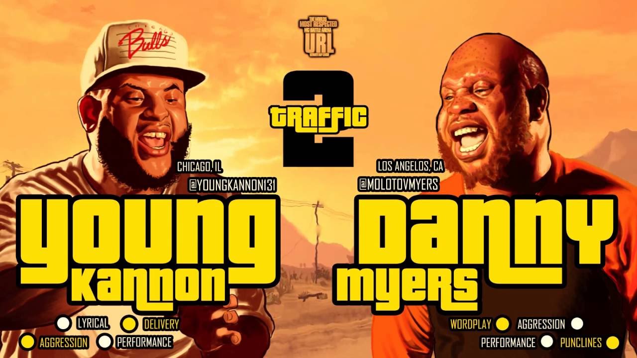 DANNY MYERS VS YOUNG KANNON SMACK/ URL | URLTV