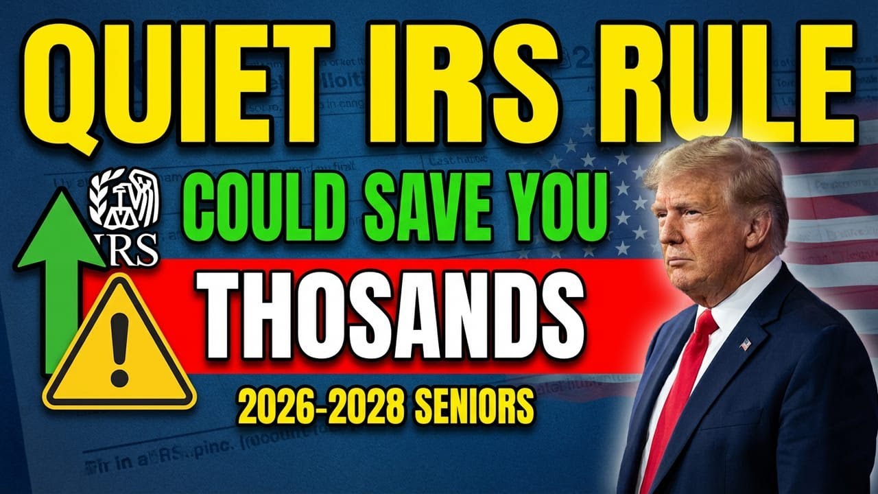 This Quiet IRS Rule Could Save Seniors Thousands Between 2026–2028