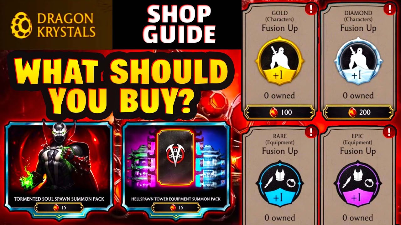 MK Mobile. New Dragon Crystals Shop Guide. Best Way to Spend Dragon Krystals.