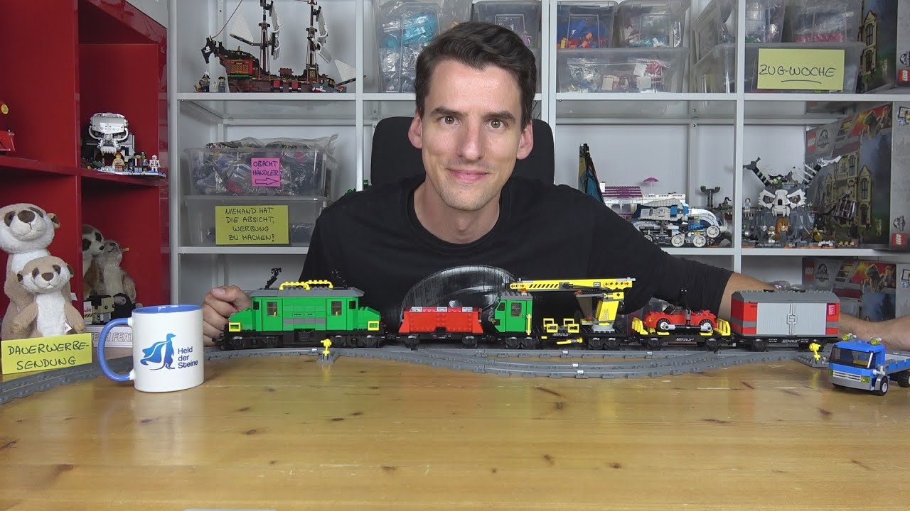 Der Start der Zug-Woche! LEGO® City 7898 Großes Güterzug Set