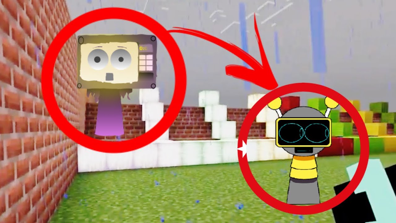 NEW Sprunki Addon in Minecraft PE is TOO OP!