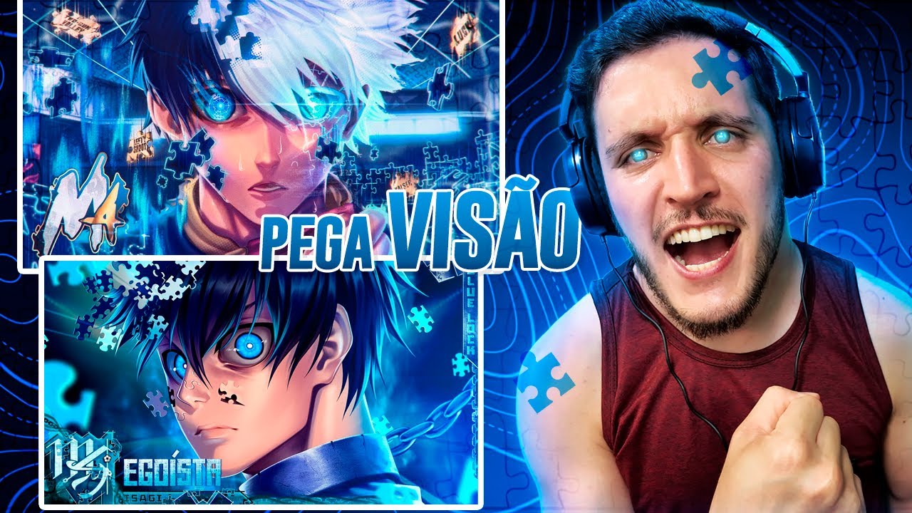 M4rkim - METAVISÃO/Egoísta - Isagi Yoichi (Blue Lock) - REACT