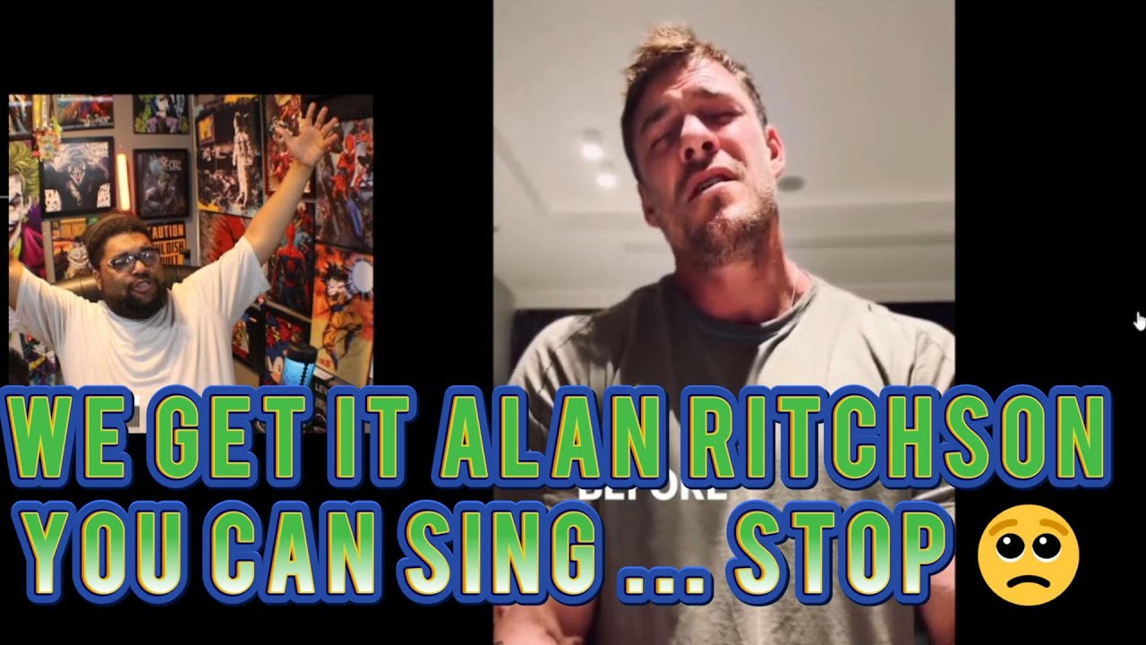 CamGReacts to Alan Ritchson Singing AGAIN