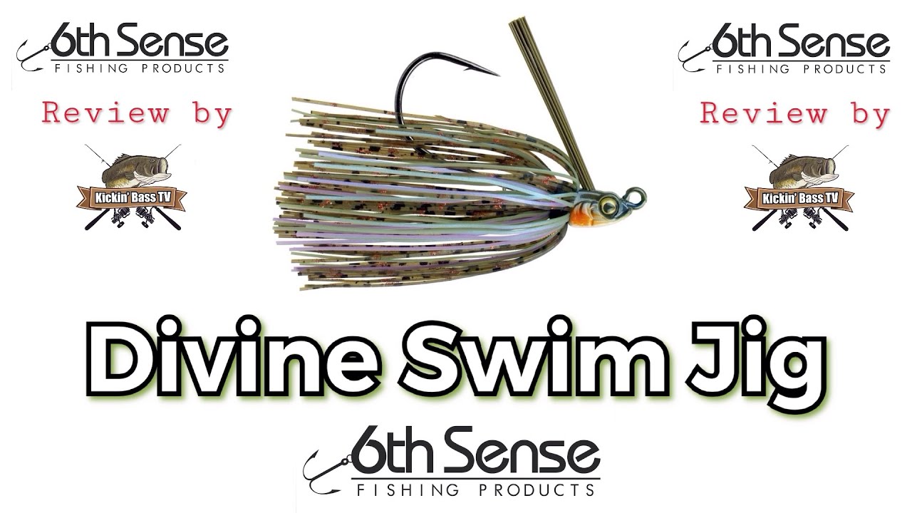 6th Sense Divine Swim Jig - Review by Kickin&rsquo; Bass TV - (Does it REALLY work?)