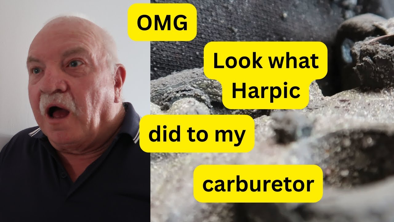 OMG look what HARPIC did to my carburetor #Motorcycle Restoration | Restoration Biker