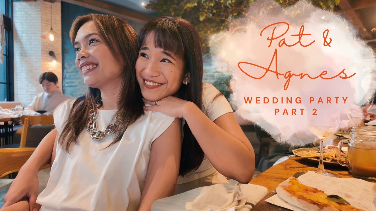 Celebrating our 10th anniversary with our family | Pat & Agnes Wedding
