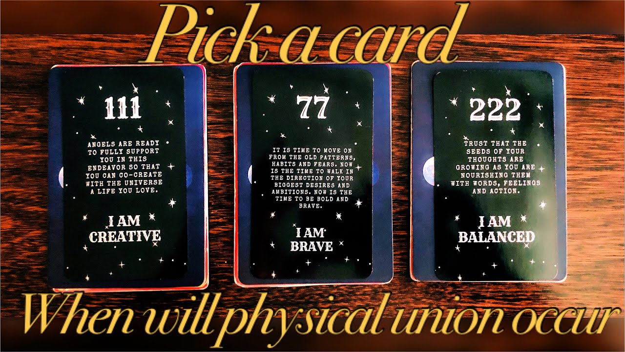When will physical union occur⏳💜💫//Pick a card//Love tarot reading//Timeless