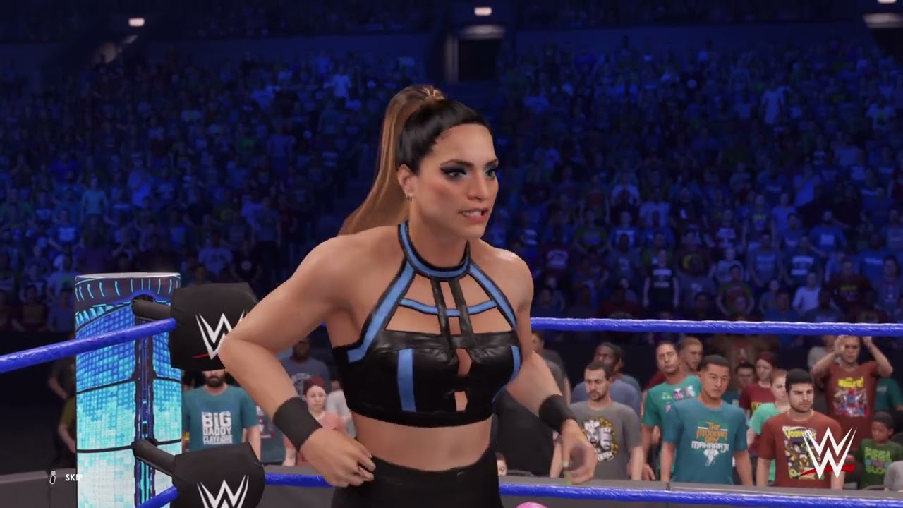 WWE 2K22 smackdown live requel vs Bayley