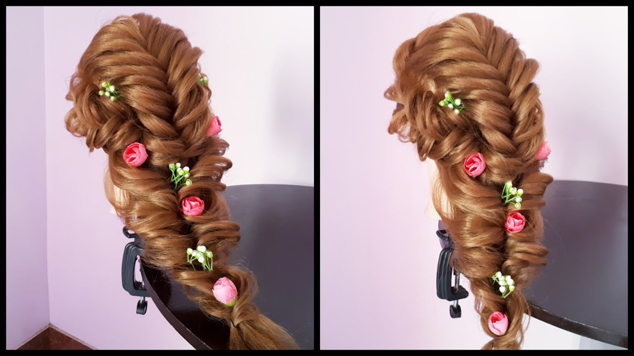Messy Layered Hairstyles For Long Hair || Hairstyles For Thin Hair || Bridal Updo hairstyles