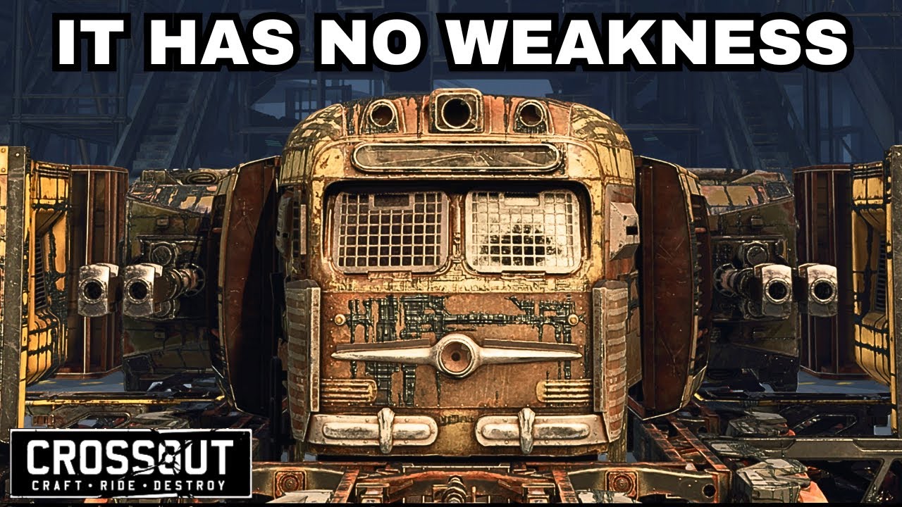 Моё лучшее творение сверхтяжёлого танка в Crossout
