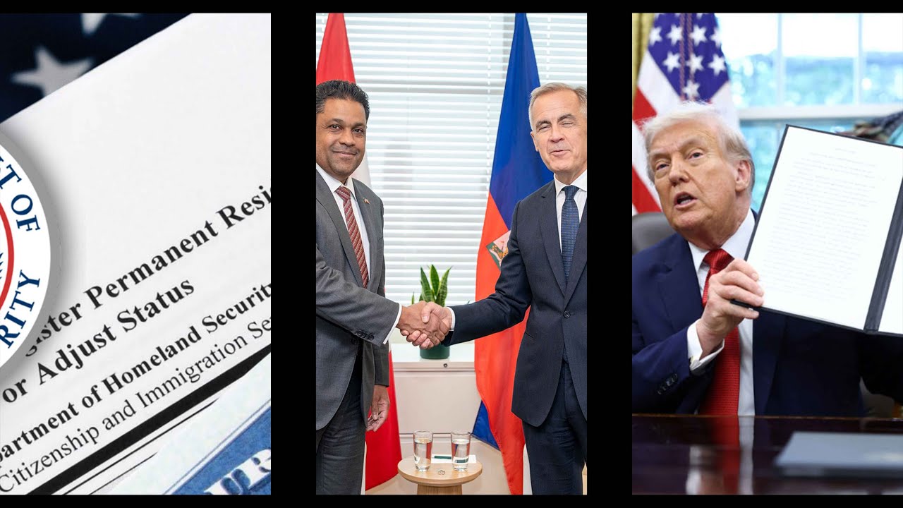 Imigrasyon Dèyè Sponsò yo; Kanada Bay Ayiti $60M; Trump Siyen Pou Acha TikTok