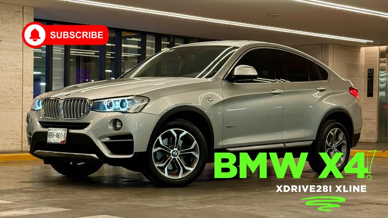 Está SUV Coupé te enamorará | BMW X4 Xdrive28i Modelo 2018