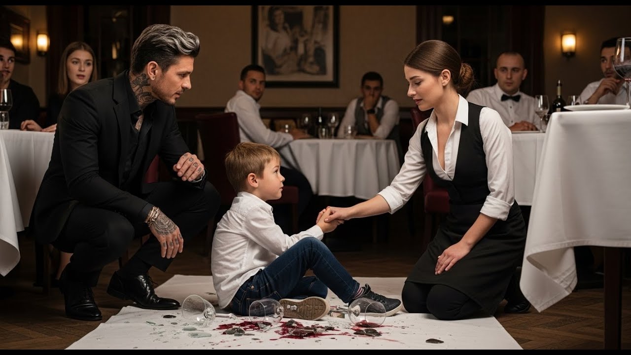El hijo del jefe de la mafia destruye un restaurante lujoso — hasta que una mesera le muestra bondad