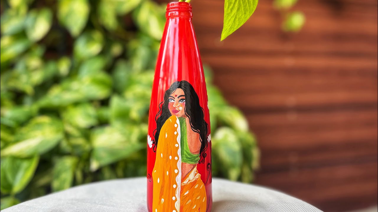 Bottle Painting | DIY | Acrylic Painting