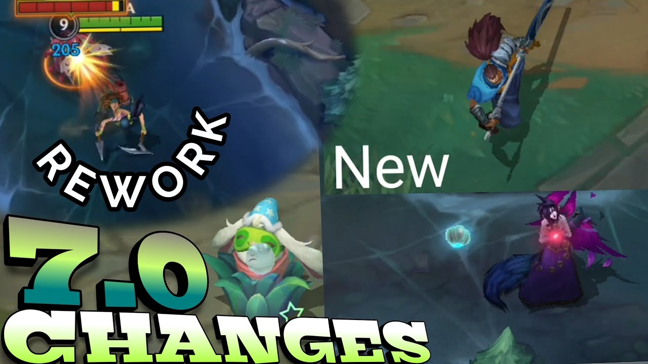 Wild Rift 7.0 Features – Champion Reworks, New Menu and Icons