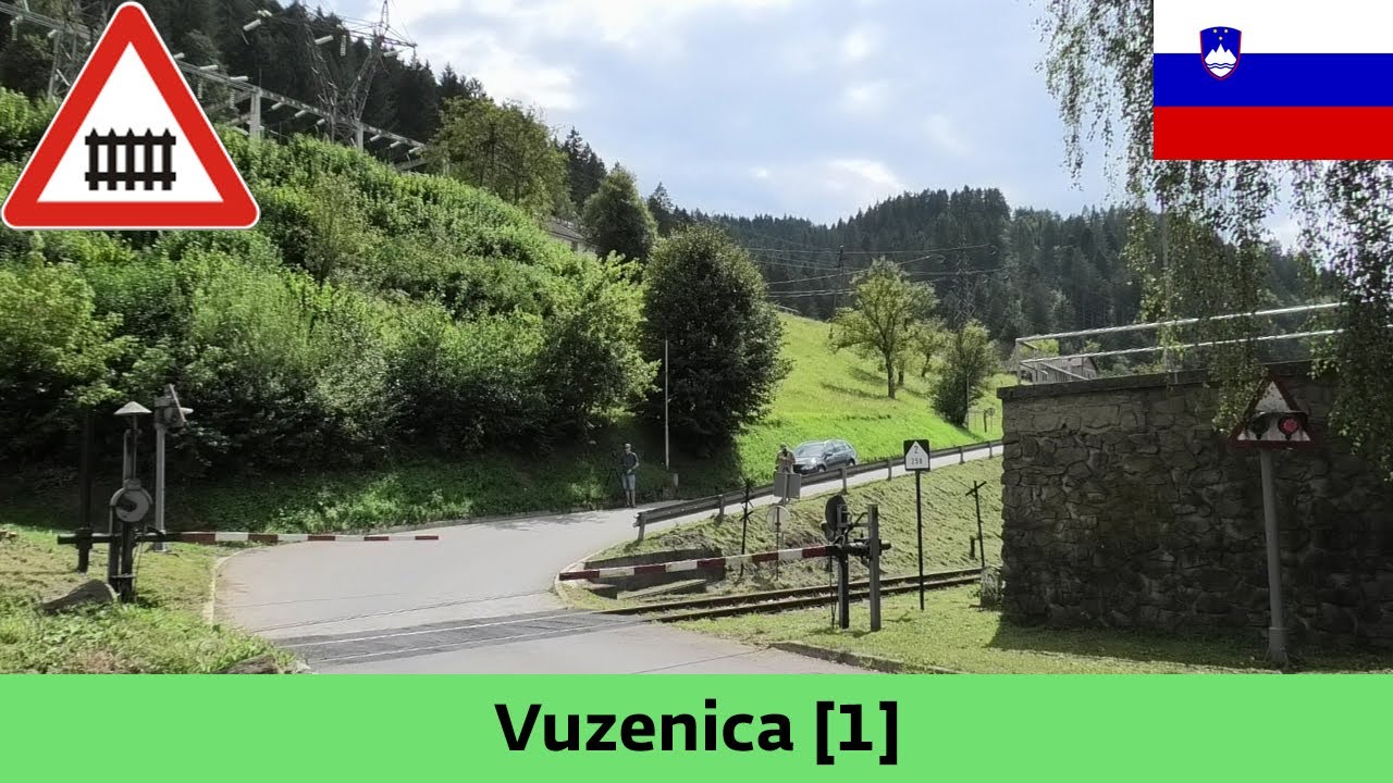 Železniční přejezd/Železniški prehod Vuzenica [1] (SLO) - 2.8.2024
