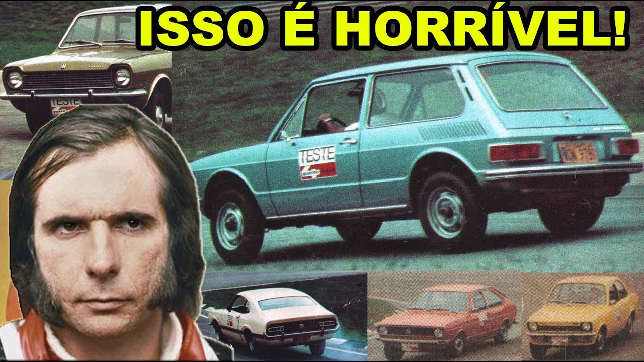 QUANDO EMERSON FITTIPALDI TESTOU 10 CARROS BRASILEIROS!
