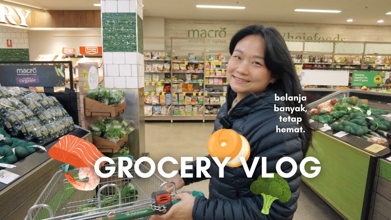Belanja Mingguan di Melbourne - Belanja banyak tapi tetap hemat.
