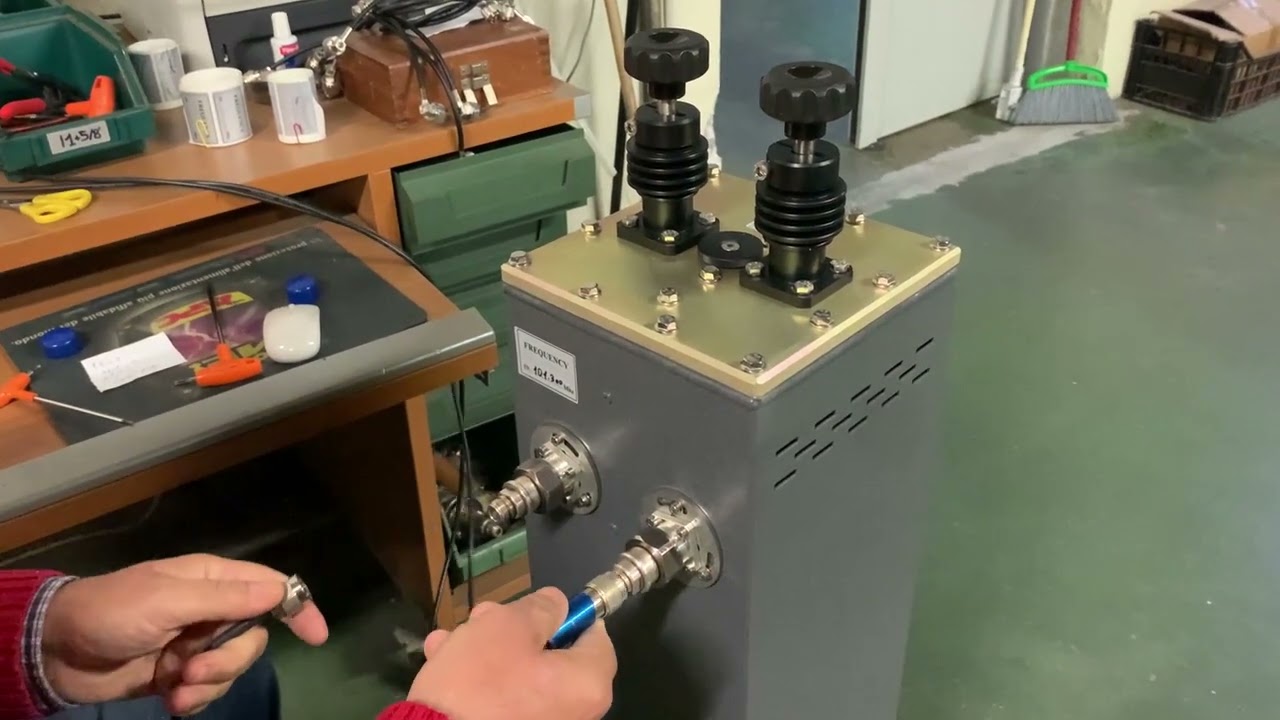 Taratura cavità FM Fdb1001