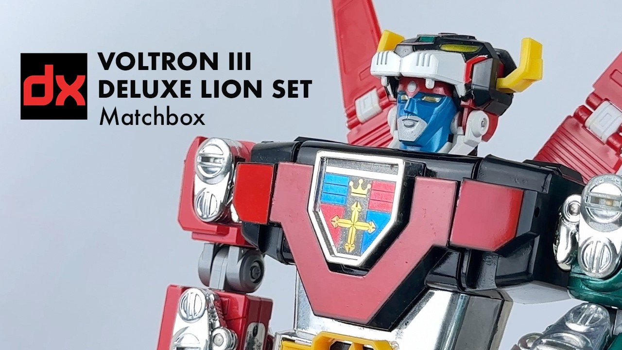 Набор Voltron III Deluxe Lion от Matchbox - CollectionDX