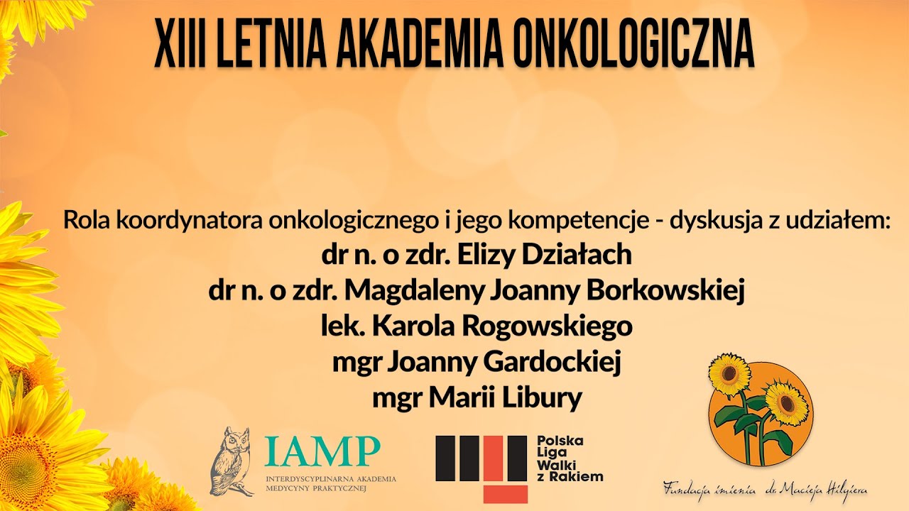 Rola koordynatora onkologicznego i jego kompetencje