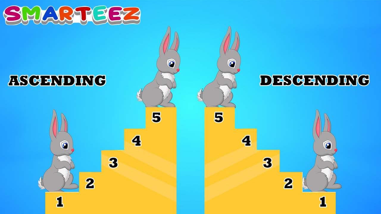 Ascending and Descending | Kids Learning Videos | Compilation | Maths Concept For Kids | Smarteez
