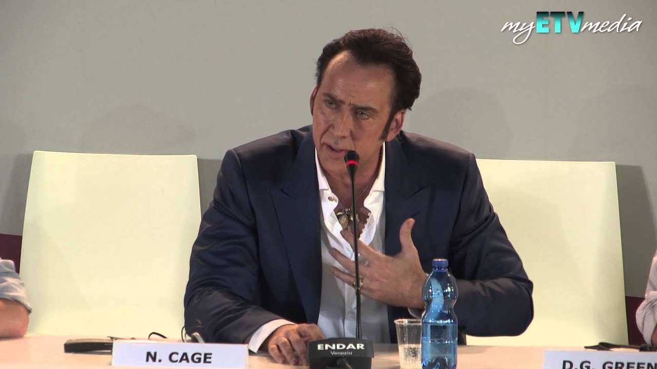 Nicolas Cage on Joe (70th Venice International Film Festival 2013)