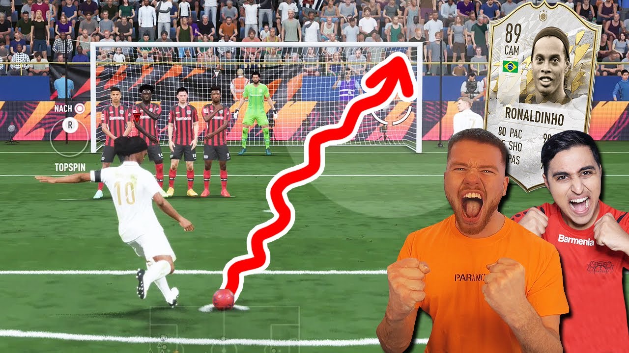 FIFA 22: RONALDINHO FREISTOß DISCARD BATTLE 🔥🔥