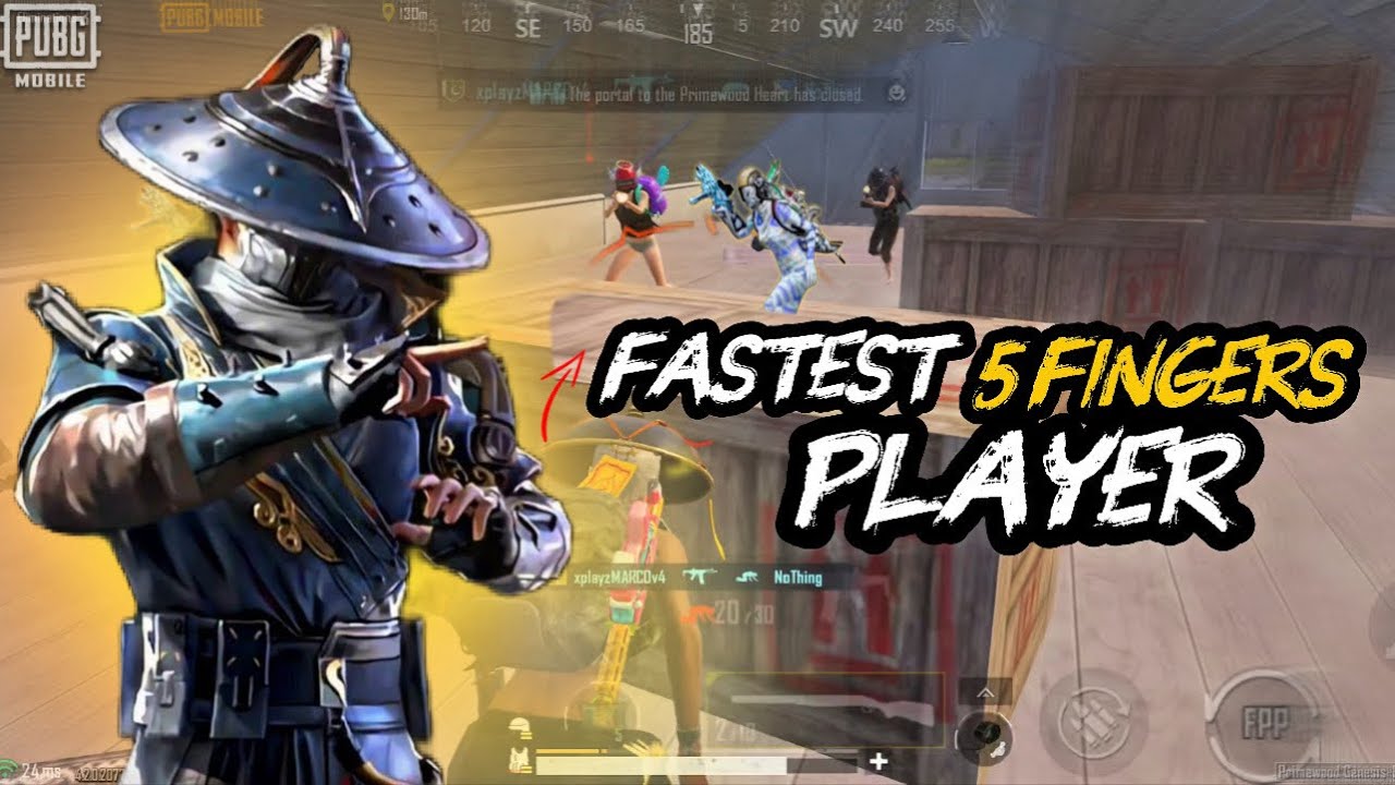 Fastest Phone Player | 5-Finger claw ⚡️🔱
