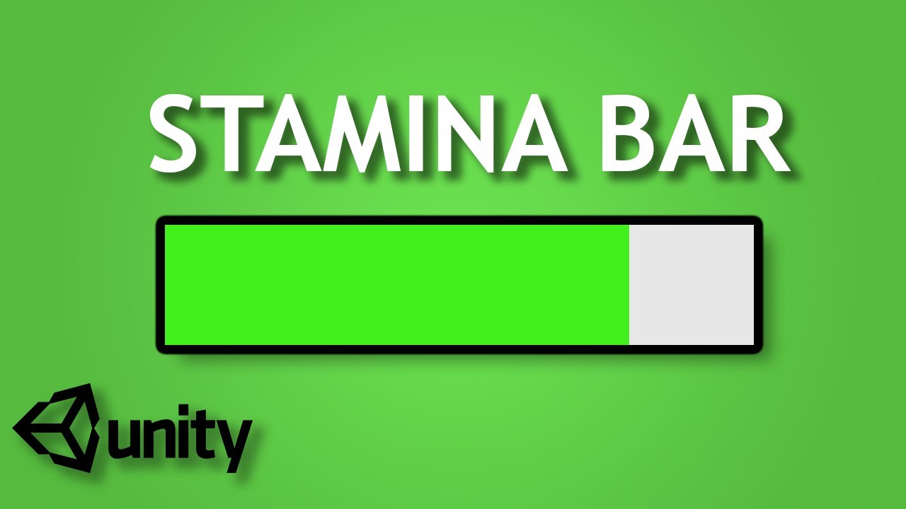 Stamina Bar in Unity Tutorial