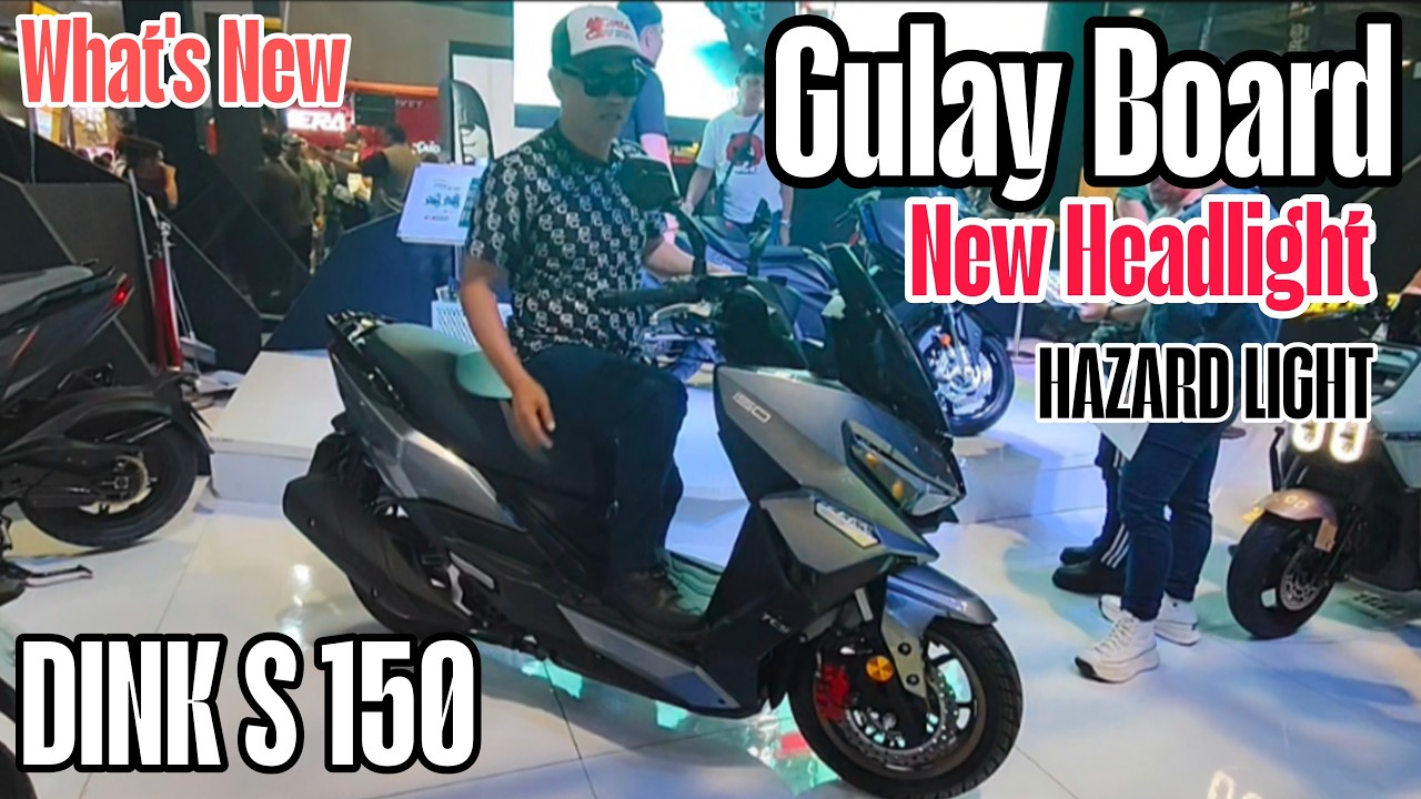 Pinaka Bagong Sporty Scooter- 2025 Kymco DINK S 150 - Loaded at 142,900 Presyo - Affordable