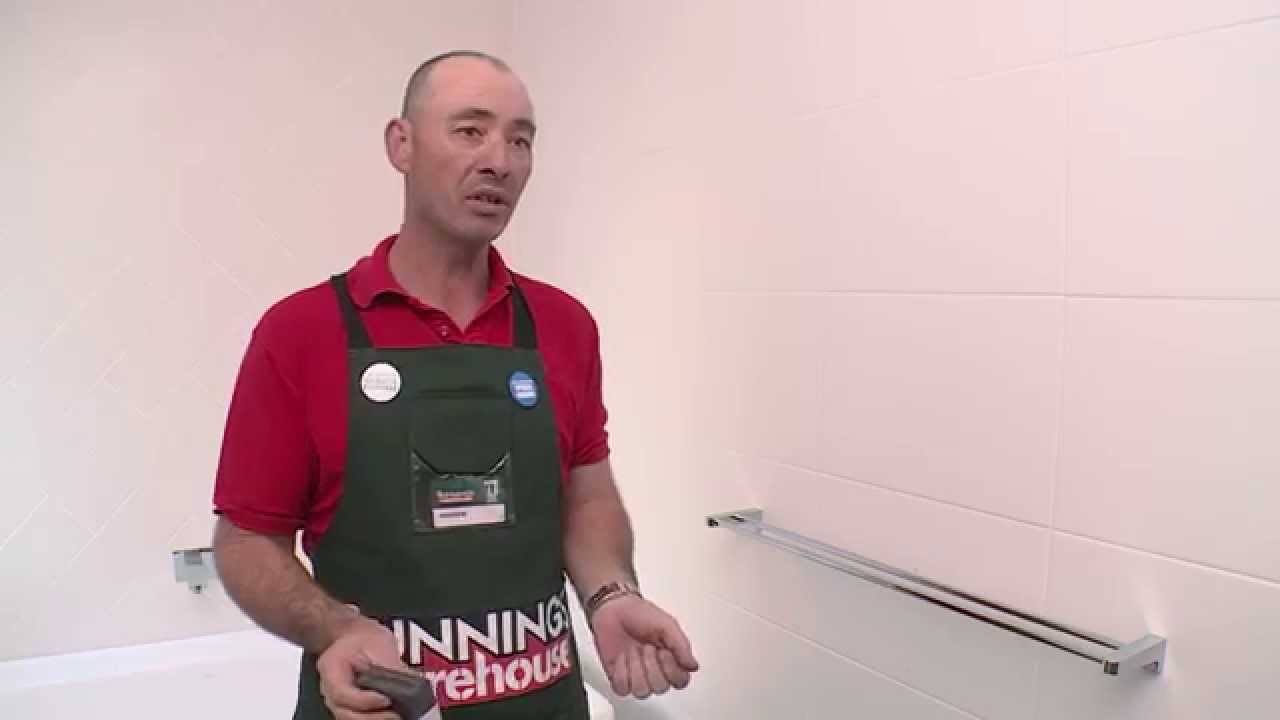 How To Install Bathroom Accessories - DIY At Bunnings