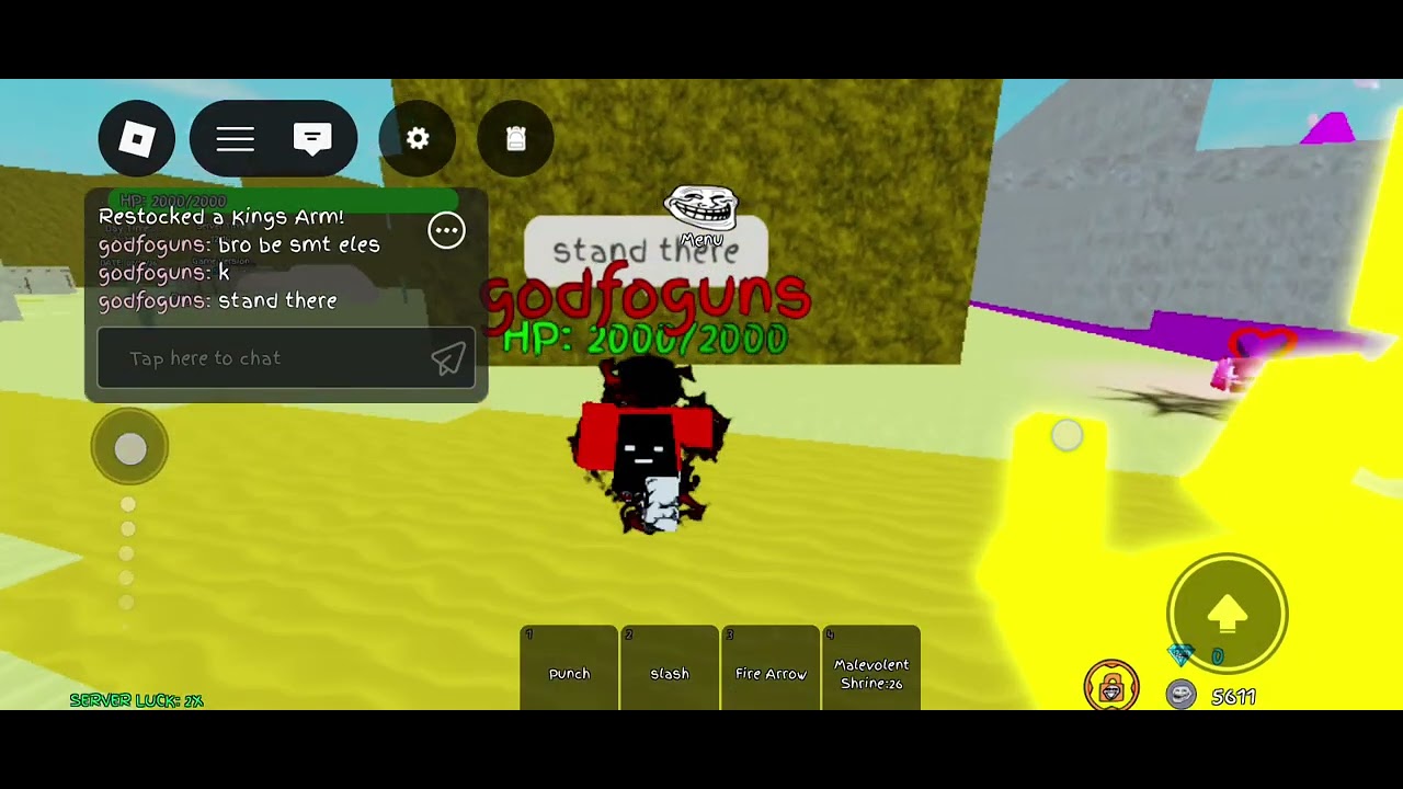 SUKUNA troll showcase in trollge universe incident