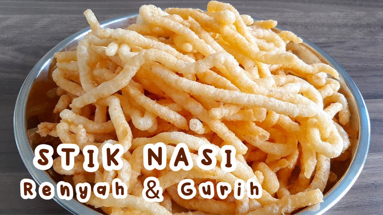 CUMAN MODAL NASI SISA BISA JADI CEMILAN ENAK UNTUK SATU KELUARGA | AWET & TAHAN LAMA