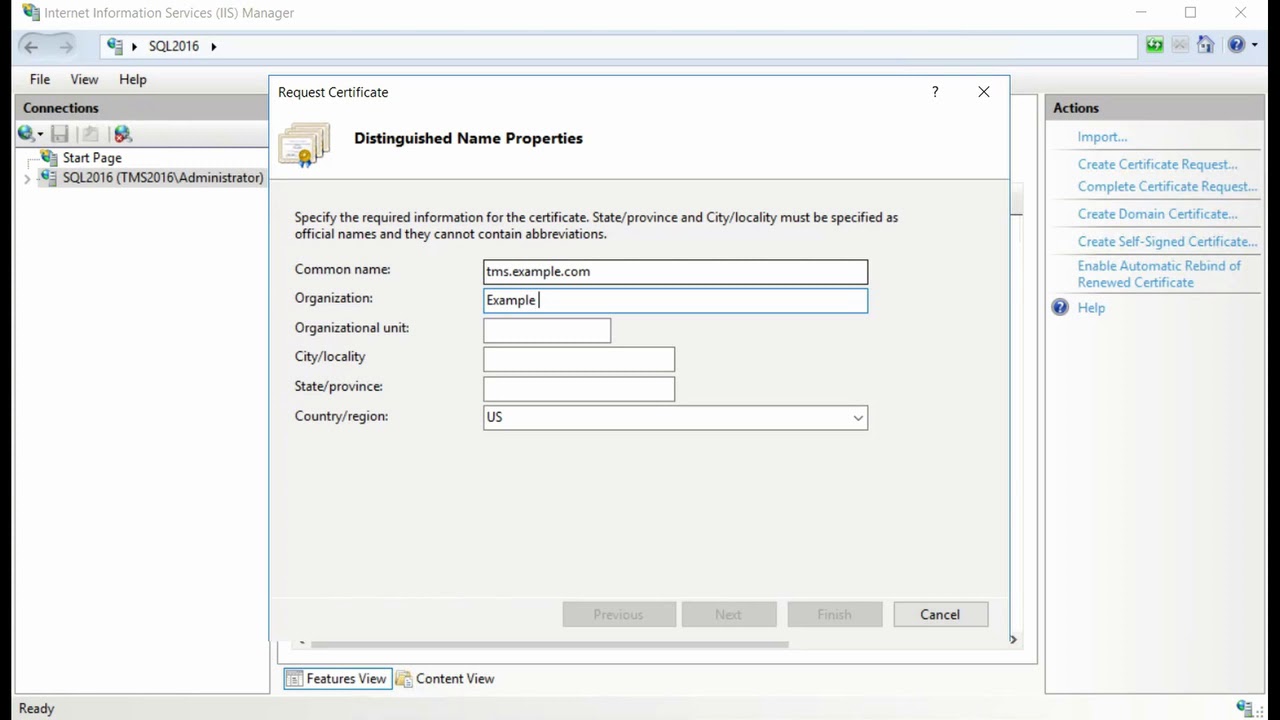 Step-by-Step Guide: Renewing TMS Web Certificates with IIS