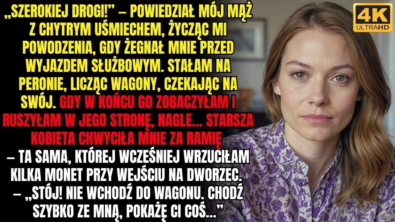 „Szerokiej drogi!” — powiedział mój mąż z chytrym uśmiechem, żegnając mnie przed wyjazdem służbowym