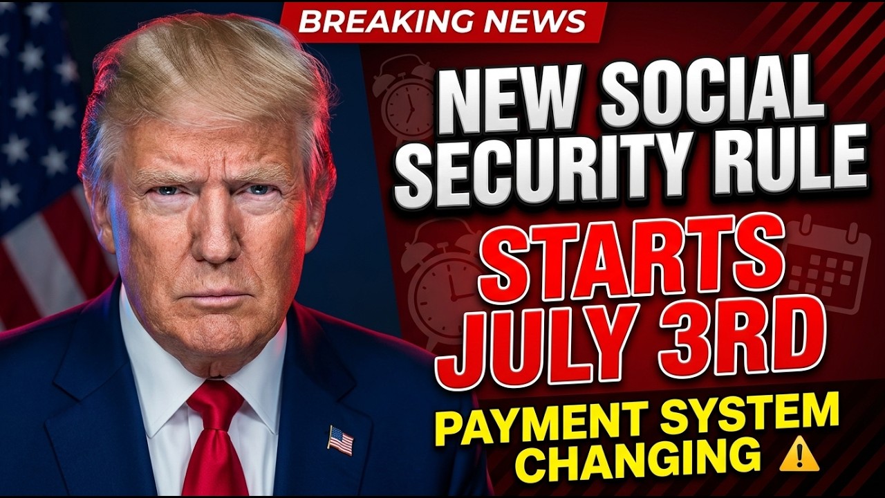 ⚠️ NEW Social Security PAYMENT RULE STARTS JULY 3rd &mdash; ARE YOU READY!?