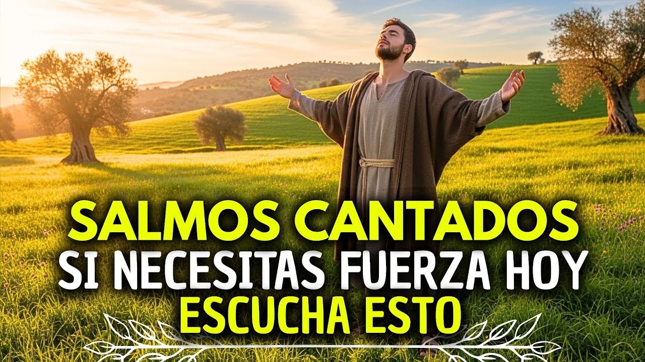 Si Necesitas Fuerza Hoy, Escucha Esto | SALMOS CANTADOS para el Alma