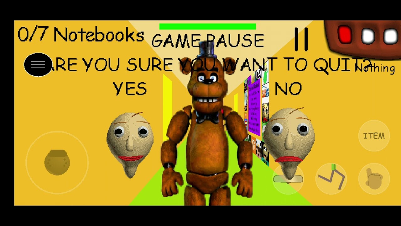Freddy's basics in horror and pizza Mod menu